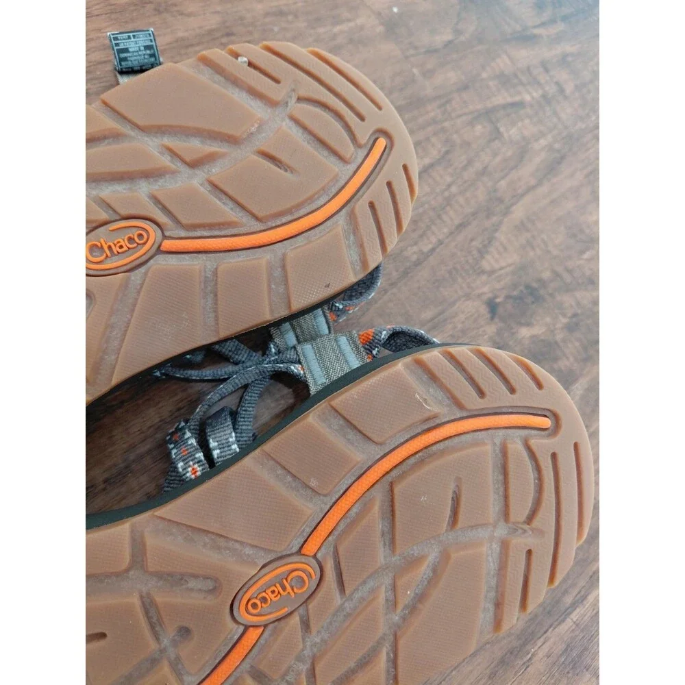 Chaco Womens ZX2 Classic Sandal Size 5 Gray Toe Loop Adjustable